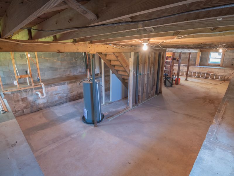 Basement structural beam repair
